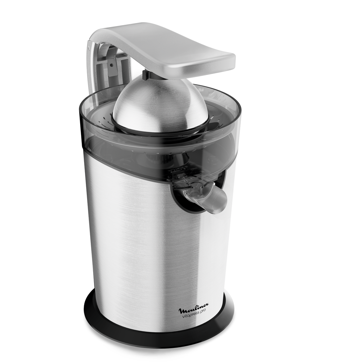 Vitapress Pro, Presse agrumes, 300 W, Levier à pression, cône en acier, Gris - image 2