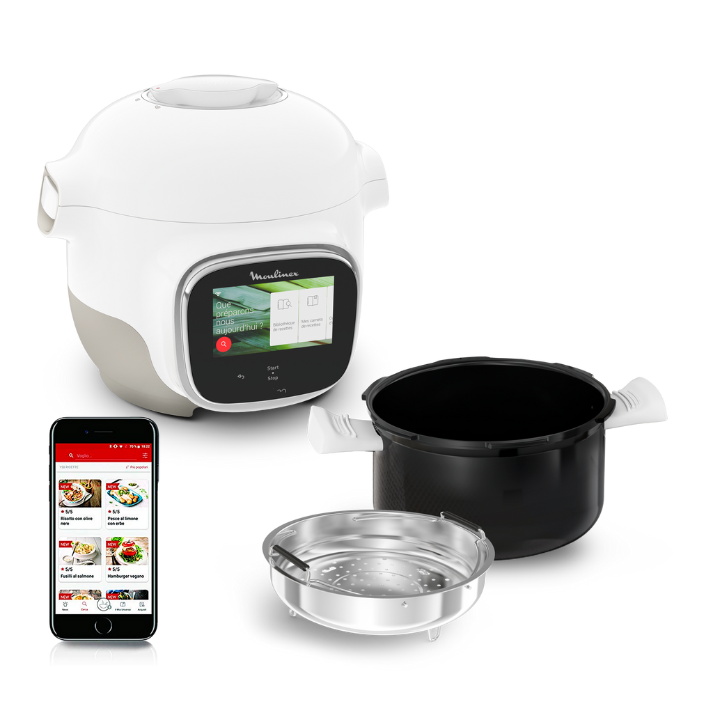 Cookeo Touch Mini, Multicuiseur connecté, 3L (2 pers.), écran tactile - image 1