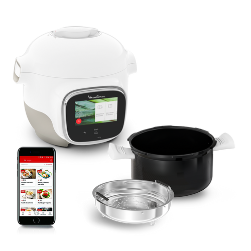 Cookeo Touch Mini, Multicuiseur connecté, 3L (2 pers.), écran tactile - image 1