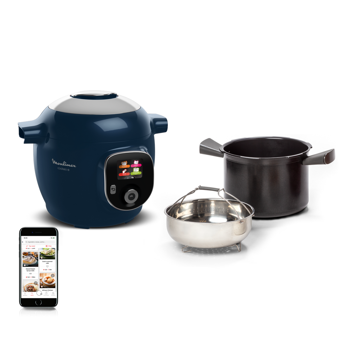 Cookeo+ 150 recettes Bleu - image 1