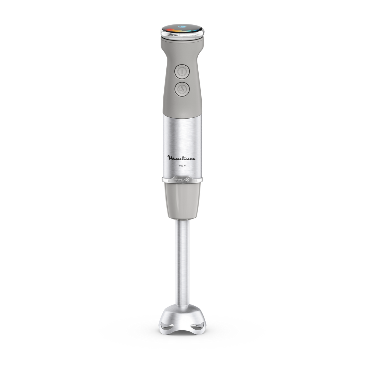 Quickchef+, Pied mixeur, lames powelix, 20 vitesses, Accessoire mini hachoir, 1000 W Gris et métal - image 2