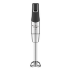 Infinyforce pro, Pied mixeur, lames powelix life, Variateur de vitesses, 3 accessoires, 1200 W, Noir et métal - image 2