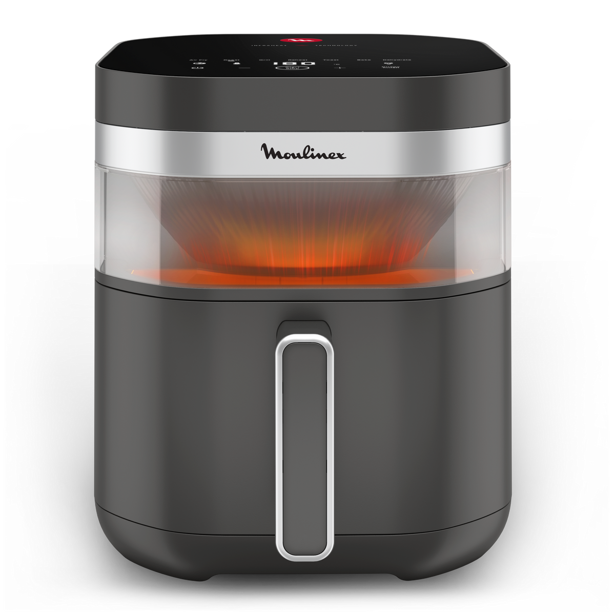Easy Fry Infrared, 7L, Air fryer, Gris charbon - image 1