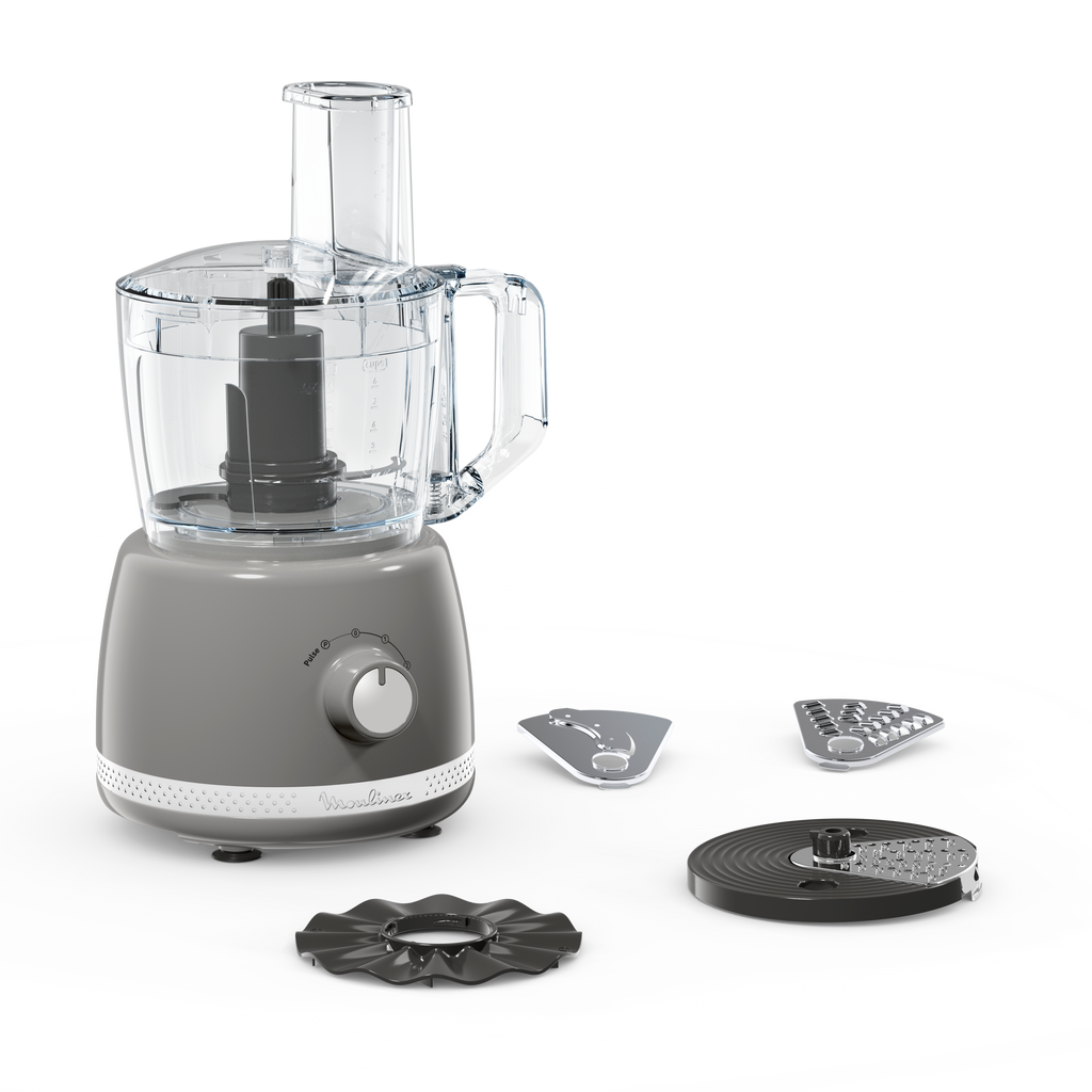 RECONDITIONNÉ Soleil Pepper, Robot multifonction 600 W, 4 accessoires, Gris Pepper - image 1