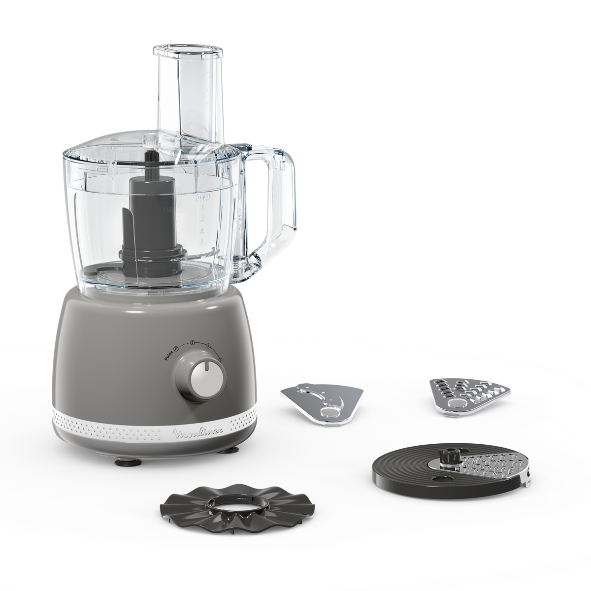 RECONDITIONNÉ Soleil Pepper, Robot multifonction 600 W, 4 accessoires, Gris Pepper - image 1