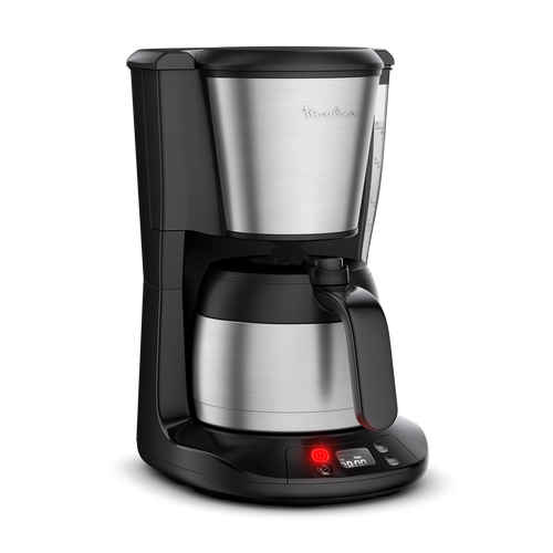 Cafetière filtre, Subito, Programmable, Verseuse isotherme, 12 tasses, Inox - image 1