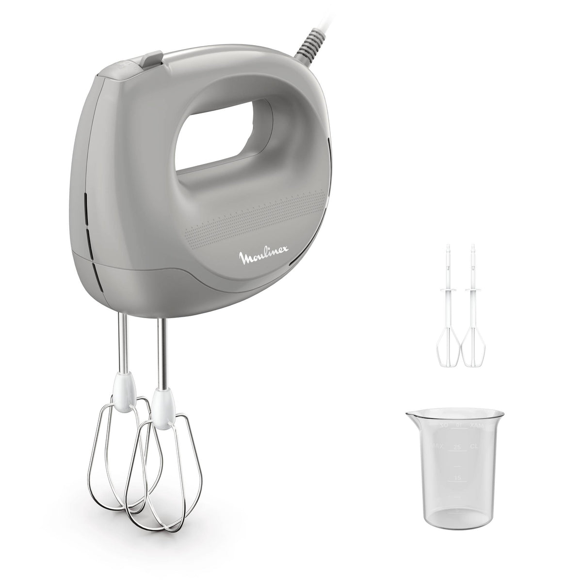 Easy Max, Batteur électrique, Mélange parfait, 5 vitesses, 2 jeux de fouets, 300 W - image 1