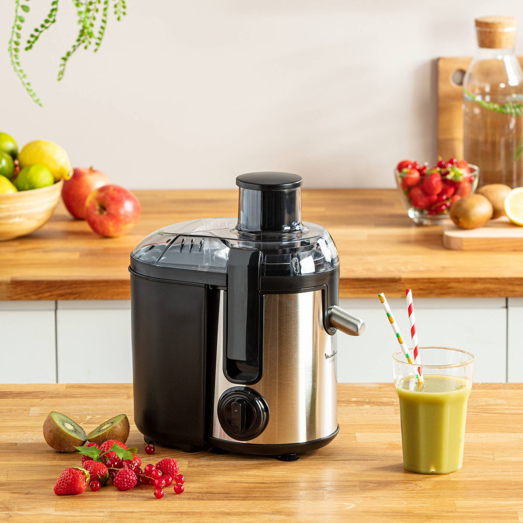 Frutelia+ métal, Centrifugeuse, Capacité XL de 950 ml, 2 vitesses + pulse, 400 W, Noir et Métal - image 3