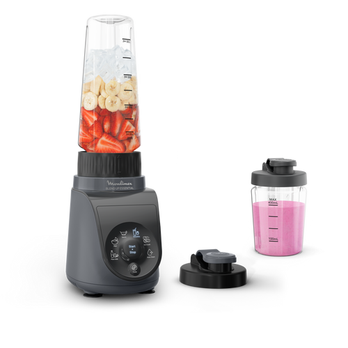 Blend Up Essential, Mini blender, 800 W, 6 programmes automatiques, 2 gourdes - image 1