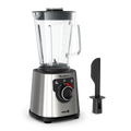 RECONDITIONNÉ PerfectMix +, Blender haute performance,  Lames powelix, Bol en verre de 2L, 1200W , Noir et métal - image 1