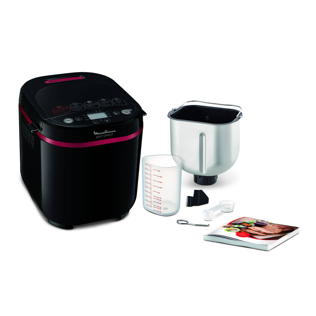 Pain plaisir, Machine à pain, 1 kg, 17 programmes, Noire - image 1