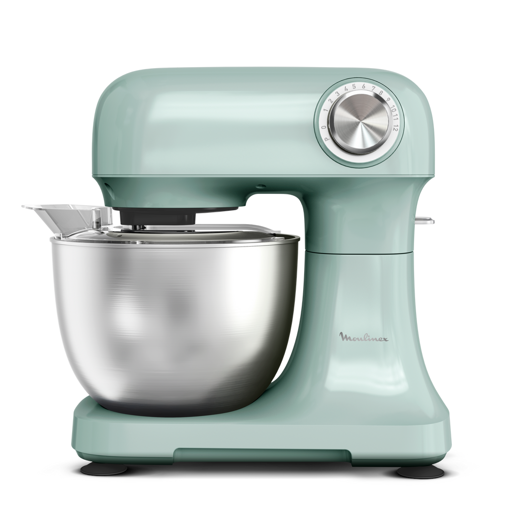 Bake Easy, Robot pâtissier, Compact, Facile à utiliser, Vert clair - image 2