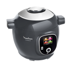 Cookeo+ Multicuiseur intelligent, 150 recettes, 6 L, 6 personnes, Gris Java Pepper - image 2