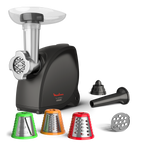HV4 Successor, Hachoir à viande, 2000 W, 7 en 1, Fabriqué en France, Noir - image 3