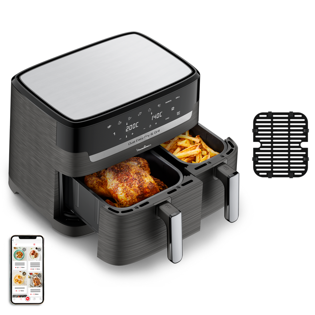 Dual Easy Fry & Grill, 8.3L, Air fryer, Noir - image 2