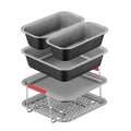 Dail’Easy, Set de 5 accessoires de cuisson pour air fryer - image 1