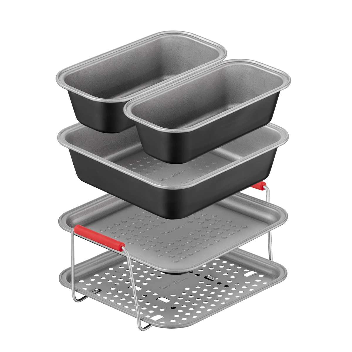 Dail’Easy, Set de 5 accessoires de cuisson pour air fryer - image 1