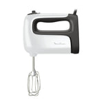 Prep'mix+, Batteur électrique, 5 vitesses, 2 jeux de crochets + 1 pied mixeur, 500 W, Blanc - image 2