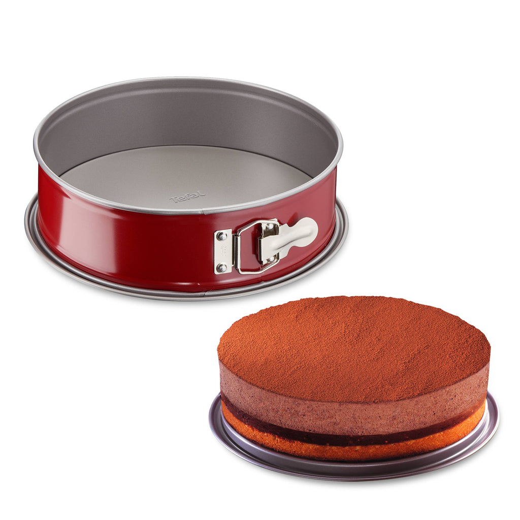 Delibake acier rouge carbone moule à charnière 23cm - image 1