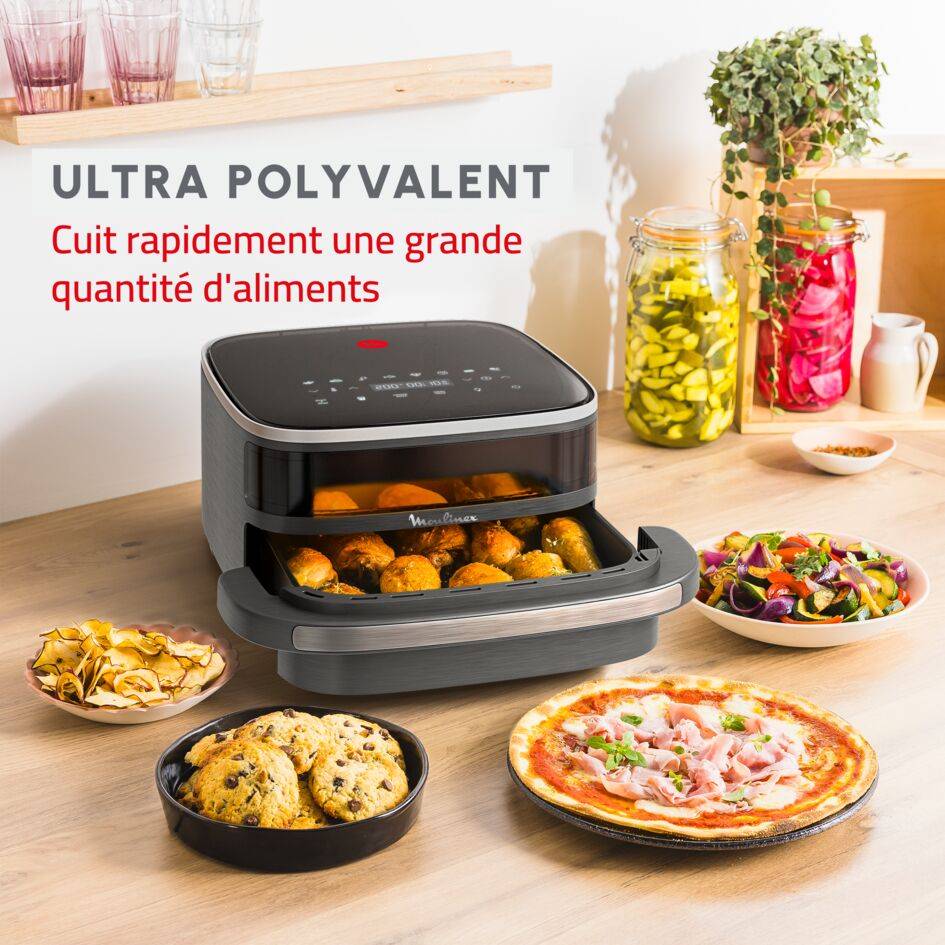 Easy Fry Surface XL, 4L, Air fryer, Gris - image 3