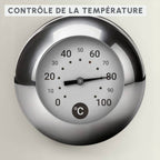 Bouilloire, Soleil, 1,7 L, Indicateur de température, Ivoire - image 3