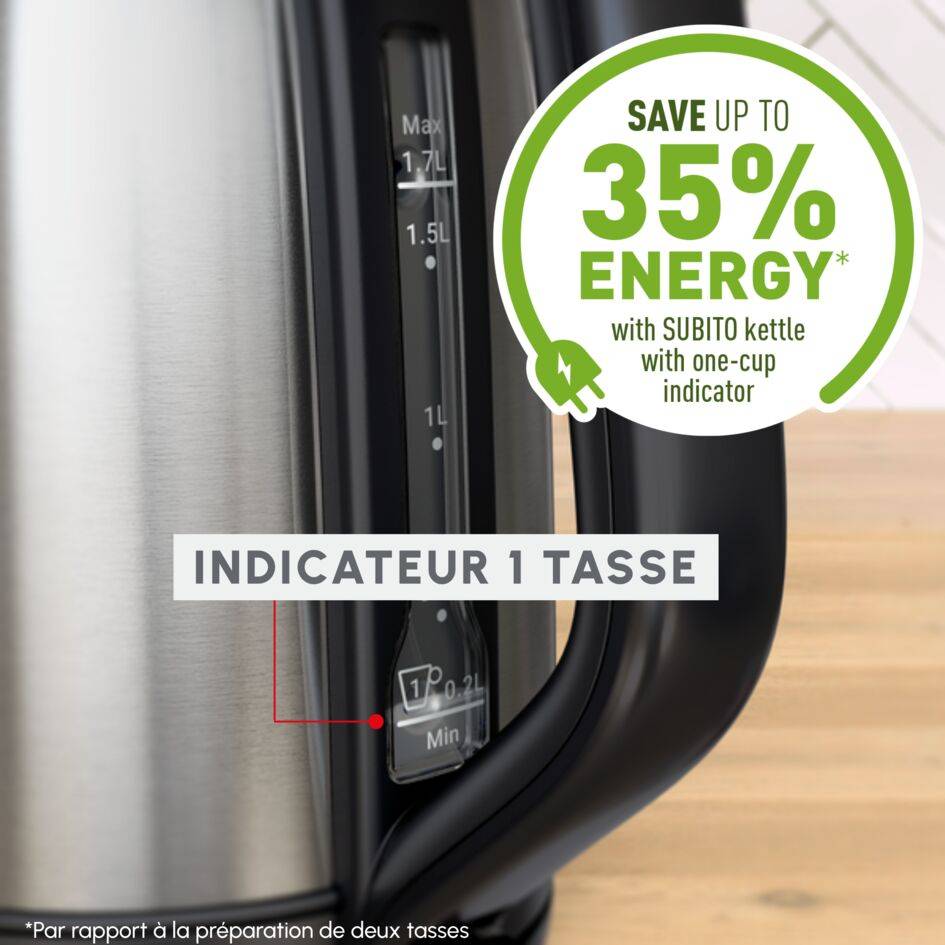 Bouilloire, Subito, 1,7L, Inox - image 3