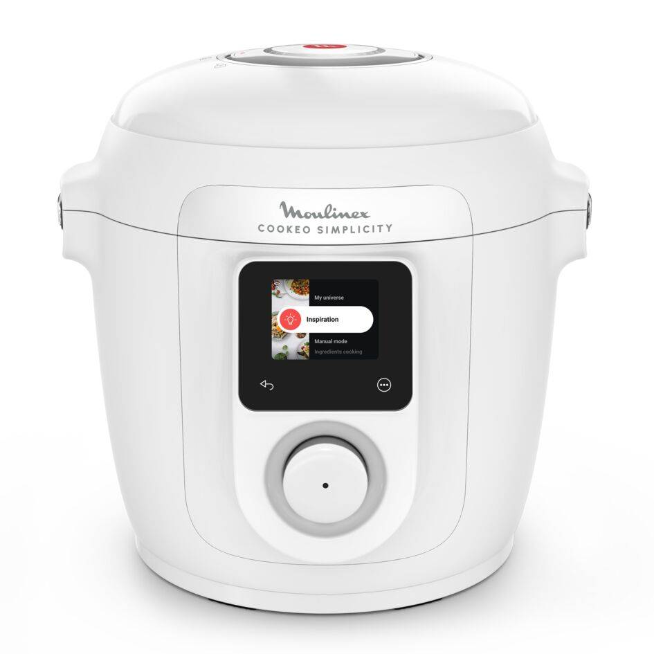Cookeo Simplicity, Multicuiseur, 6 modes de cuisson, Cuisson sous pression, Blanc - image 1