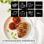 Dual Easy Fry & Grill, 8.3L, Air fryer, Noir - image 3