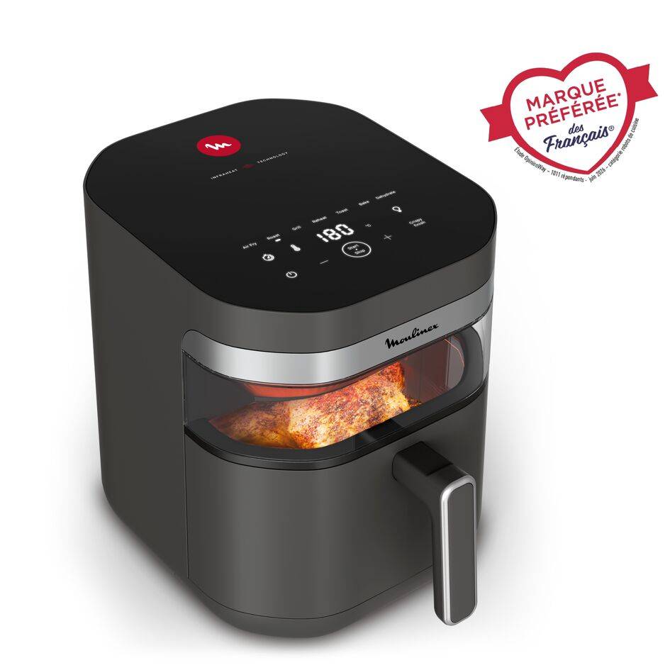 Easy Fry Infrared, 7L, Air fryer, Gris charbon - image 2
