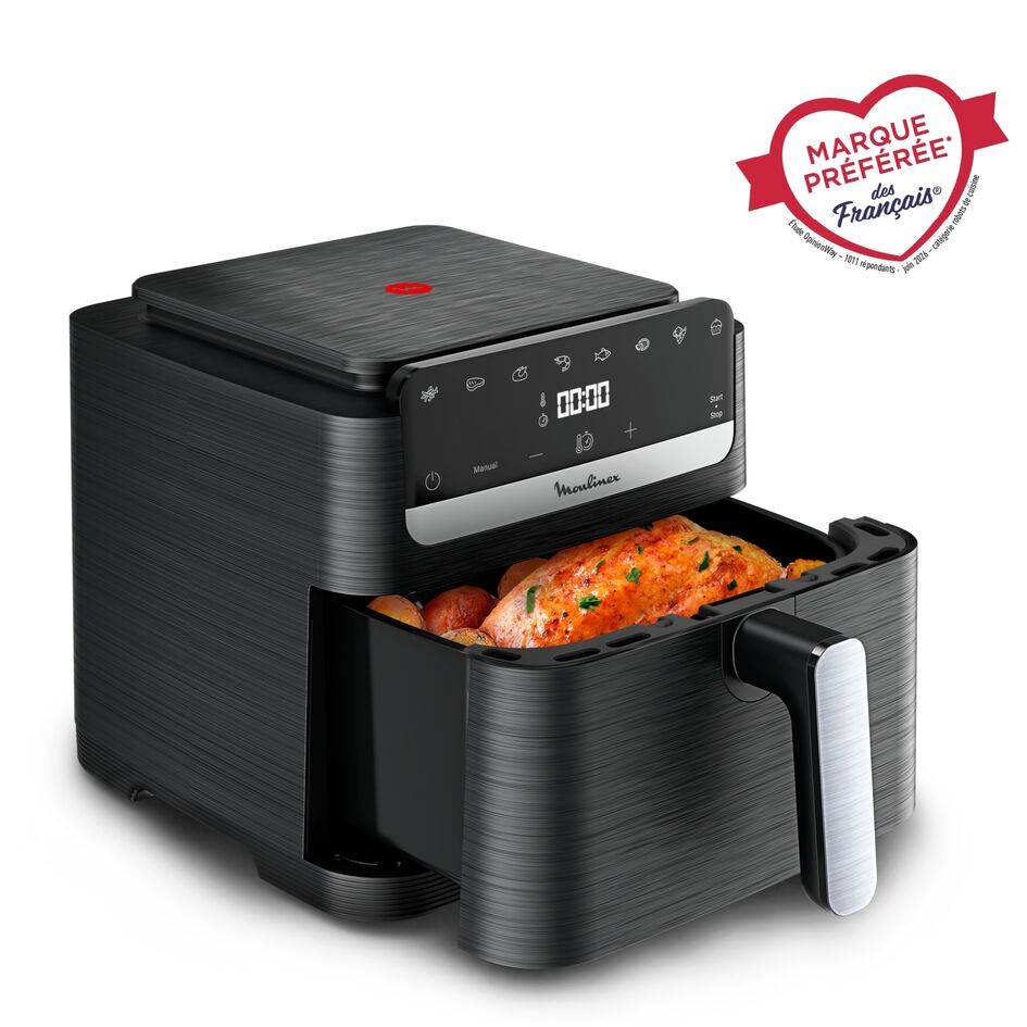 Easy Fry Compact, Air fryer, Capacité XL de 7,5 L, Design compact - image 2