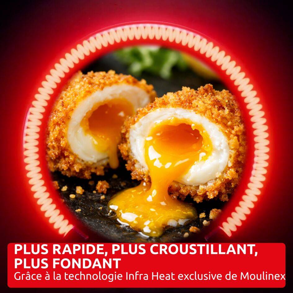 Ever Fry Dual Flex 9L , Air fryer, plus rapide, facile à nettoyer, Pince de cuisine - image 3