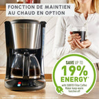 Cafetière filtre, Subito,Programmable, 15 tasses, Inox - image 3