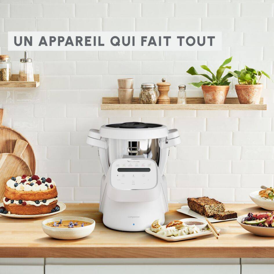 i-Companion, Robot Cuiseur, 16 modes de fonctionnement, Connecté, Jusqu'à 10 personnes - image 3