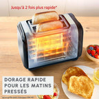 Grille-pain, Subito, 2 fentes, Inox - image 3