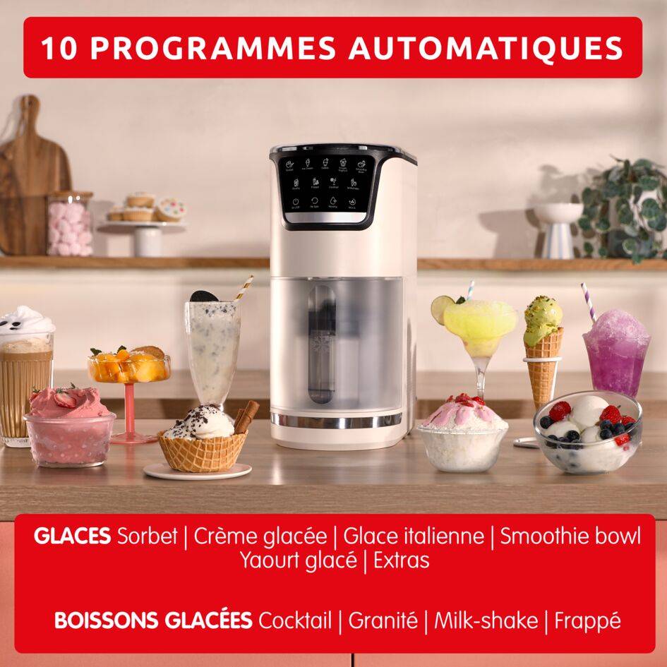 Dolci, Machine à glaces, 10 programmes, Nettoyage automatique - image 3