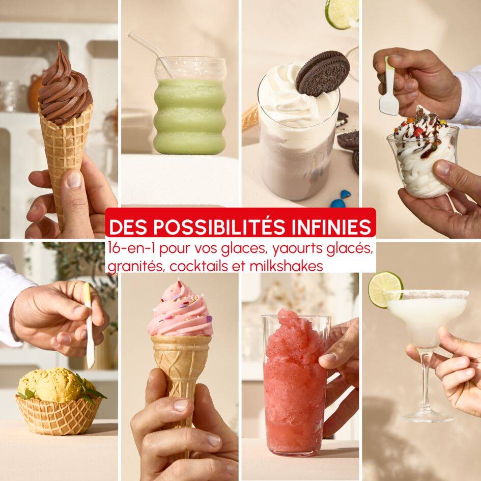 Freezi, Machine à glaces et boissons glacées 16-en-1, Desserts glacés - image 3