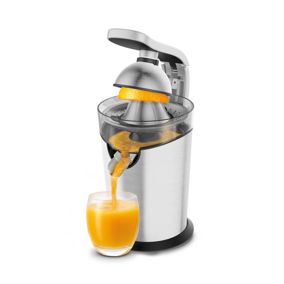 Vitapress Pro, Presse agrumes, 300 W, Levier à pression, cône en acier, Gris - image 1