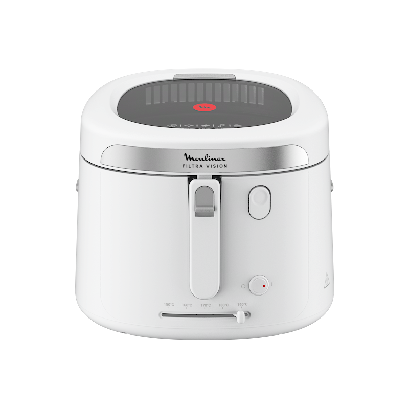 Filtra Vision, Friteuse, Fenêtre de visualisation très large pour garder un oeil sur la cuisson, Capacité 1,2 kg, Huile 2,1L - image 2