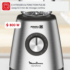 Blendforce 2, Blender, Bol verre 1.75L, 800W, 5 vitesses, 6 lames - image 3