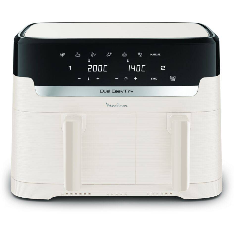 Dual Easy Fry, 8L, Air fryer, Ivoire - image 1