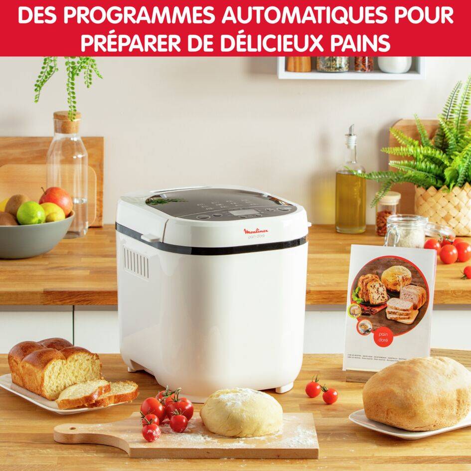 Fast & Delicious, Machine à Pain maison, 1kg, Confiture, 12 programmes - image 3
