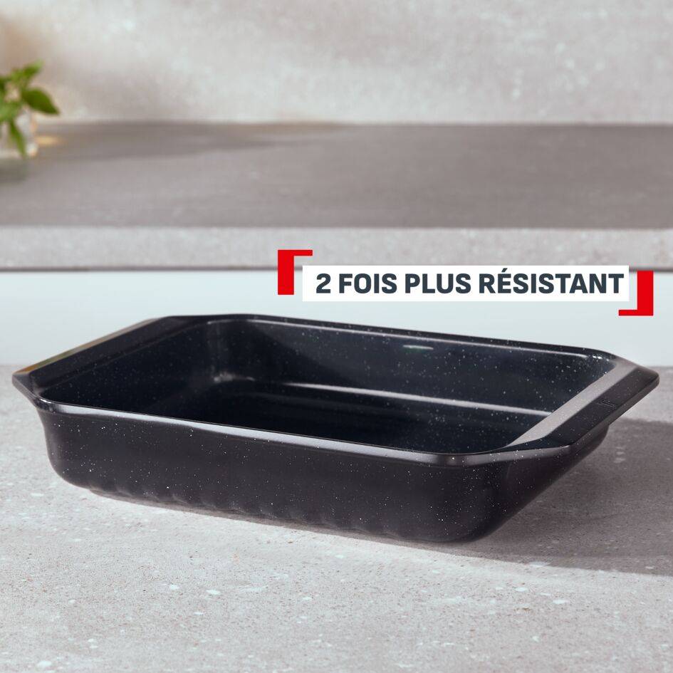 Excellence, Plat à four moyen en fonte d'aluminium 34x24 cm, Revêtement antiadhésif - image 3