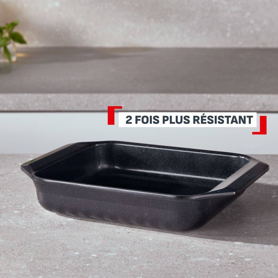 Excellence, Petit plat à four en fonte d'aluminium 29x22 cm, Revêtement antiadhésif - image 3