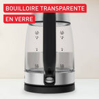 Bouilloire, Tefal, 1,7L, Verre transparent - image 3