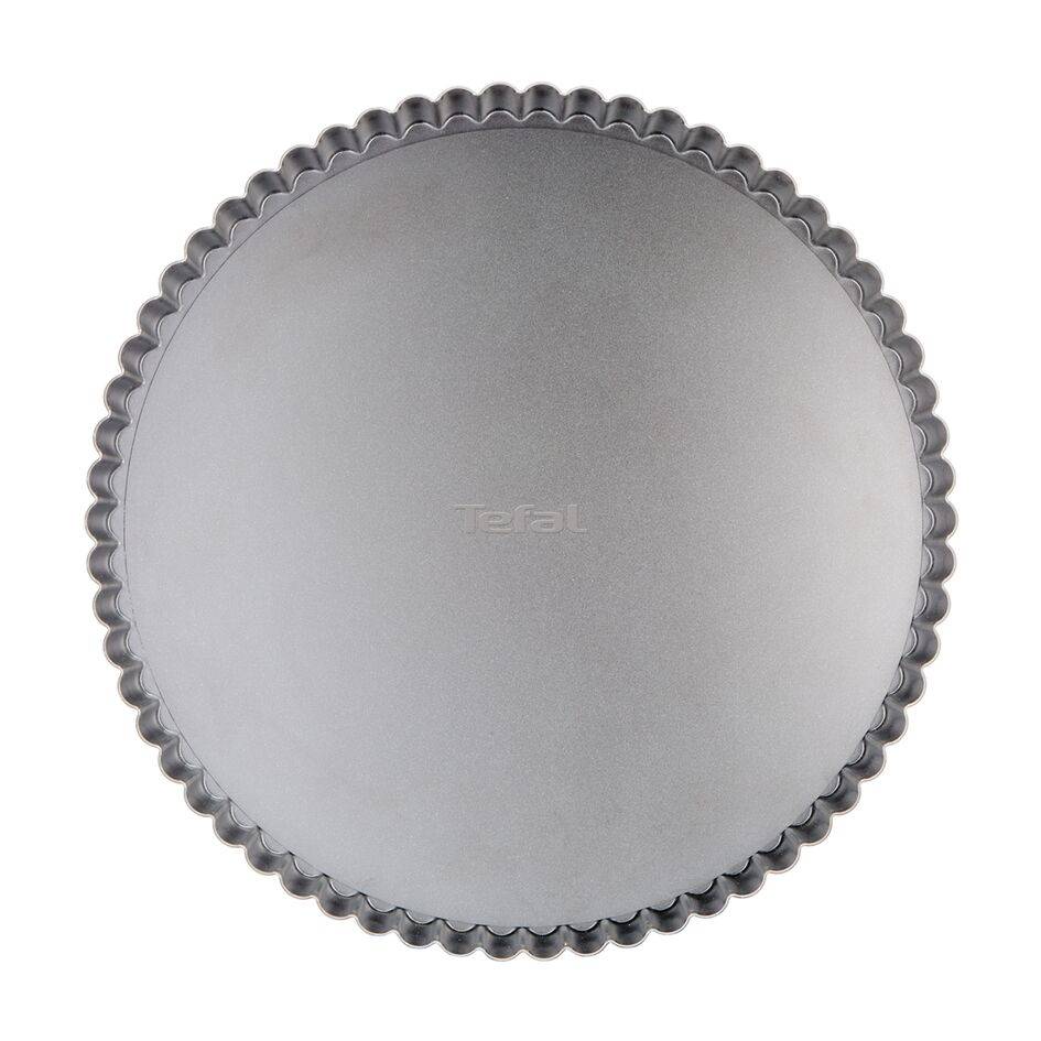Delibake acier rouge carbone moule à tarte 28cm fond amovible - image 2